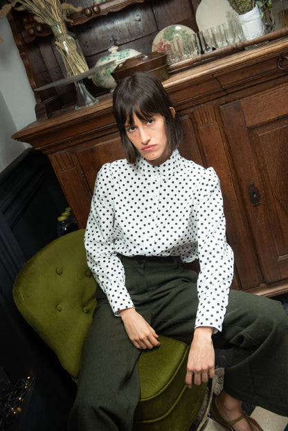 Pantalón Rivelin Lana Verde Trousers IPA BRAND 