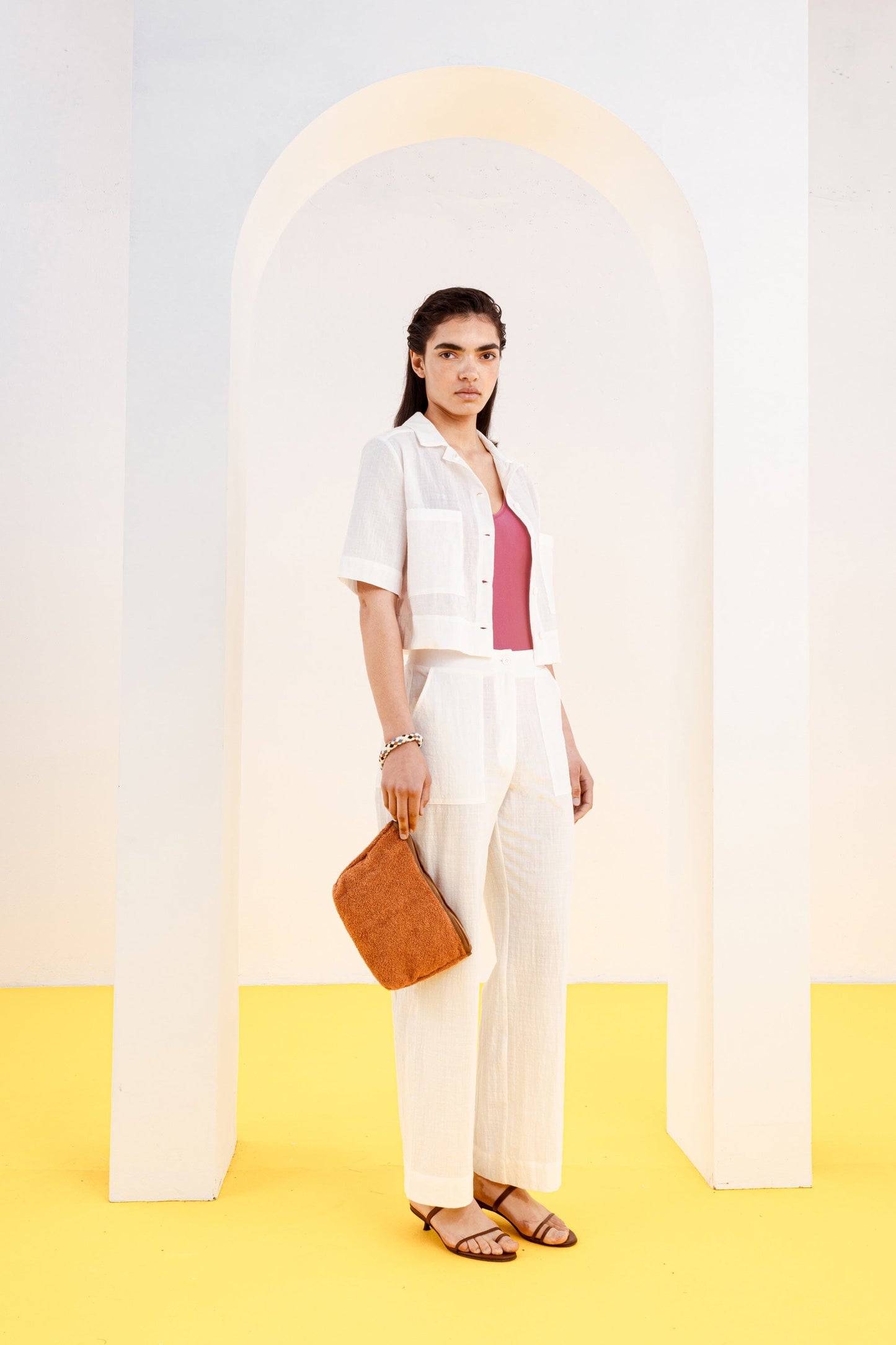 PANTALÓN ROCIO BLANCO Trousers SOY FASCINANTE 