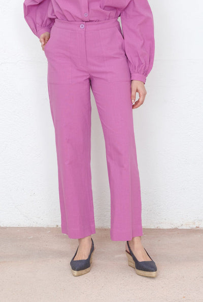 Pantalón Rocío buganvilla Trousers SOY FASCINANTE 
