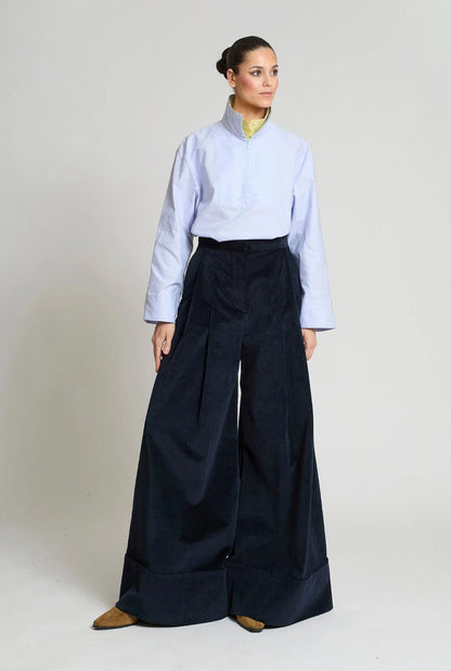 PANTALON SAMURAY MARINO Trousers Zaitegui Studio 