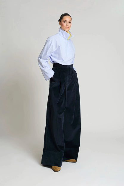 PANTALON SAMURAY MARINO Trousers Zaitegui Studio 