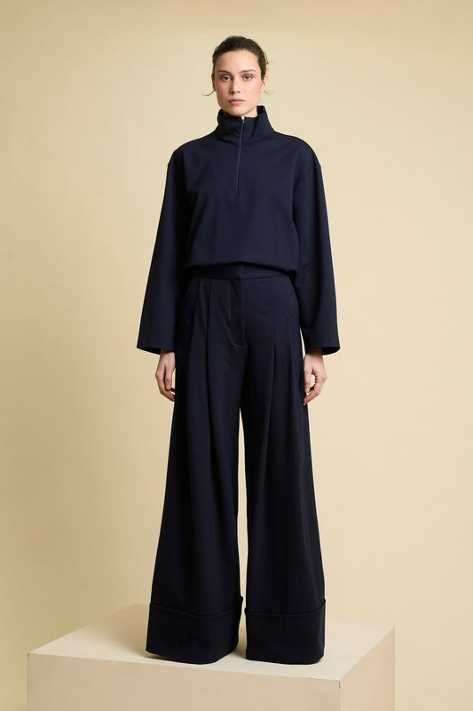 PANTALON SAMURAY MARINO Trousers Zaitegui Studio 