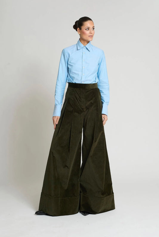 PANTALON SAMURAY VERDE Trousers Zaitegui Studio 
