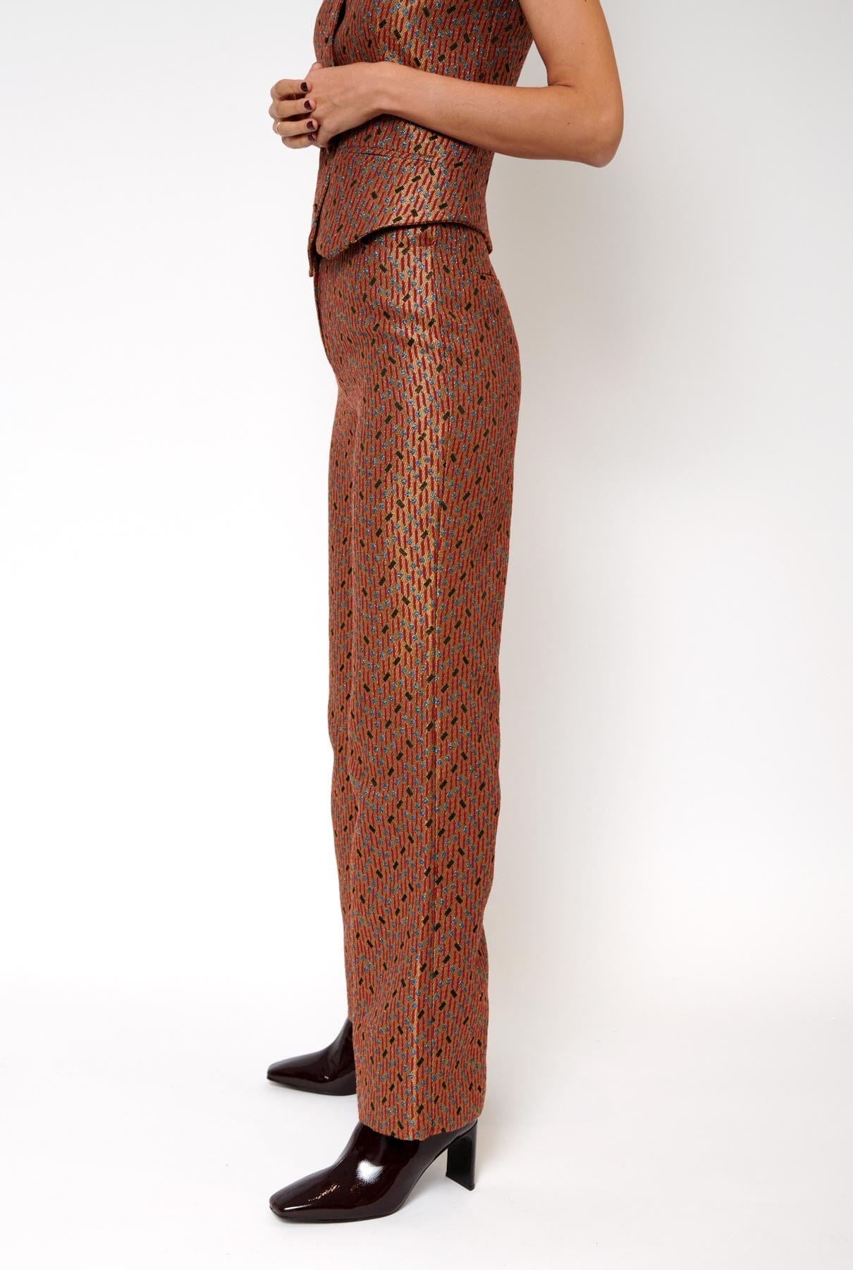 Pantalón Tef jacquard Trousers Himba Collection 