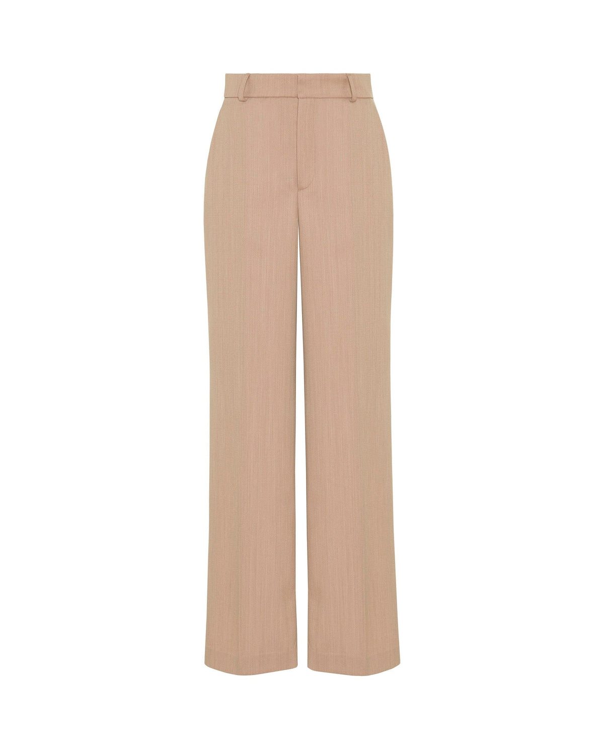 Pantalón traje rosa de lana MUJER / PANTALONES / PANTALONES LARGOS Mirto 