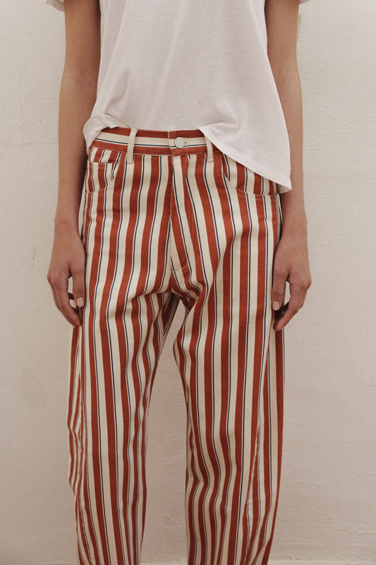 PANTALÓN TRIFLO NARANJA Trousers Himba Collection 