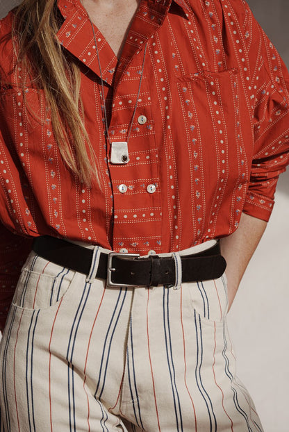 PANTALÓN TRIFLO RAYAS Himba Collection 