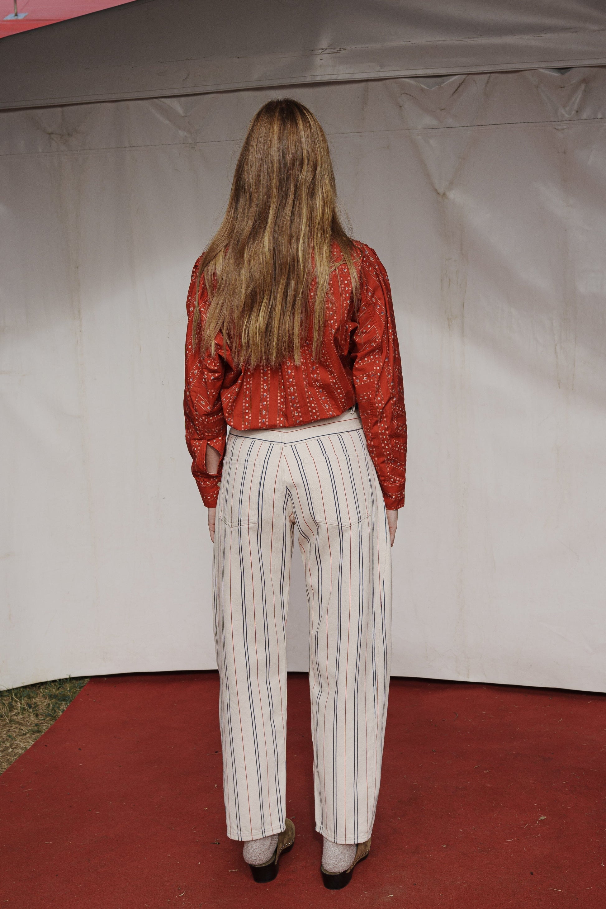 PANTALÓN TRIFLO RAYAS Himba Collection 