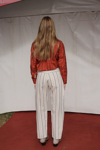 PANTALÓN TRIFLO RAYAS Himba Collection 