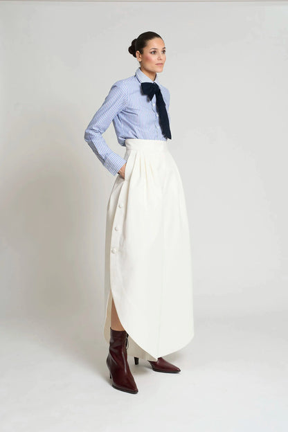 PANTALON TULIPAN BLANCO ROTO Trousers Zaitegui Studio 