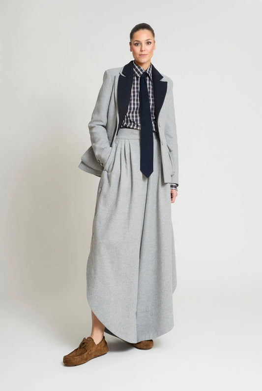 PANTALON TULIPAN GRIS Trousers Zaitegui Studio 