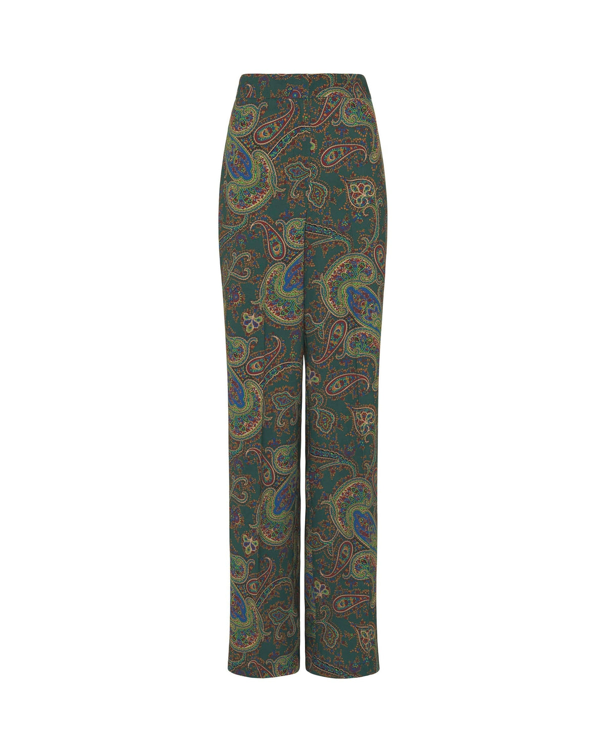 Pantalón verde estampado paisley · Mirto · vista 4