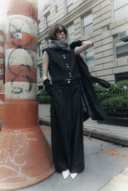 Pantalones Agus negro Trousers Julise Magon 