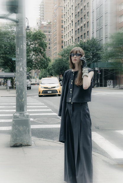 Pantalones Agus negro Trousers Julise Magon 