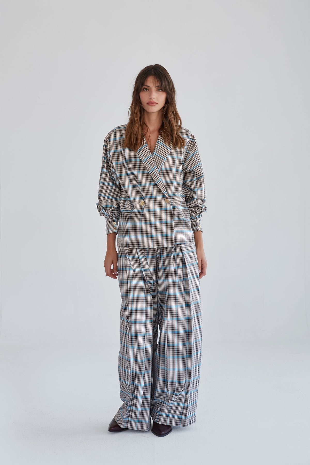 Pantalones Agustina cuadros · Julise Magon