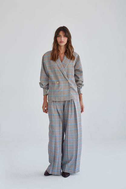 Pantalones Agustina cuadros · Julise Magon