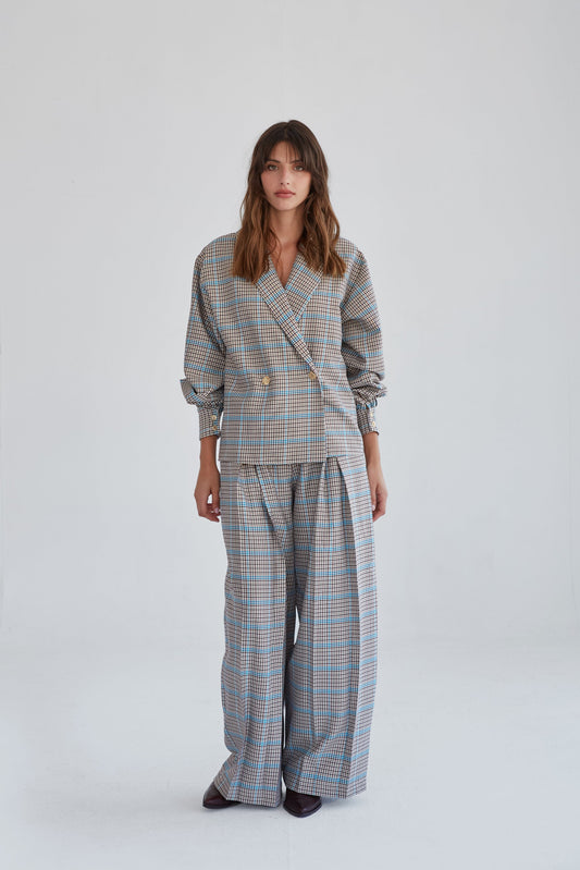 Pantalones Agustina cuadros Trousers Julise Magon 