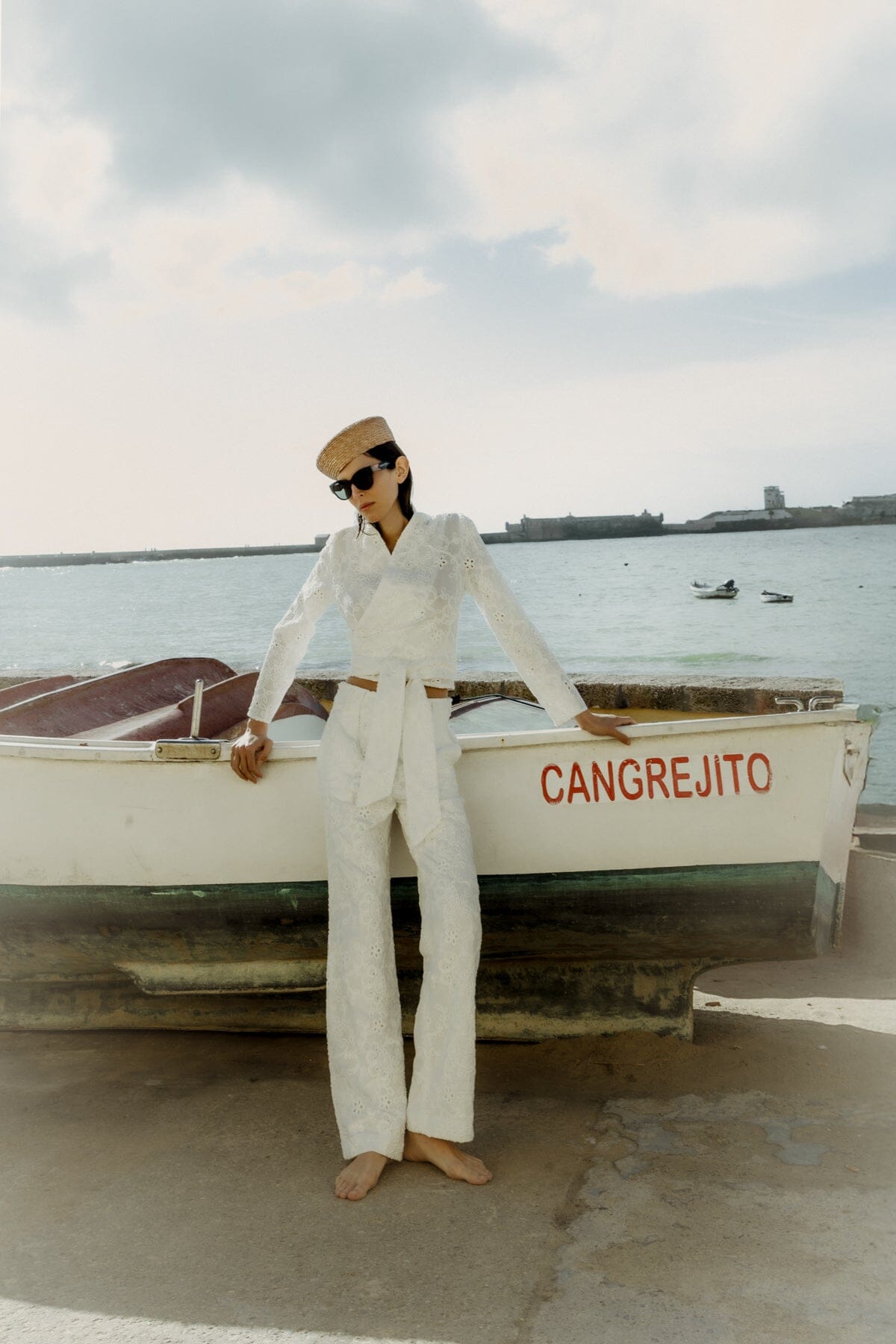 Pantalones Ainhoa Bordados Trousers Julise Magon 