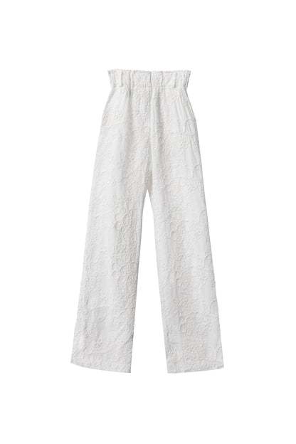 Pantalones Ainhoa Bordados Trousers Julise Magon 