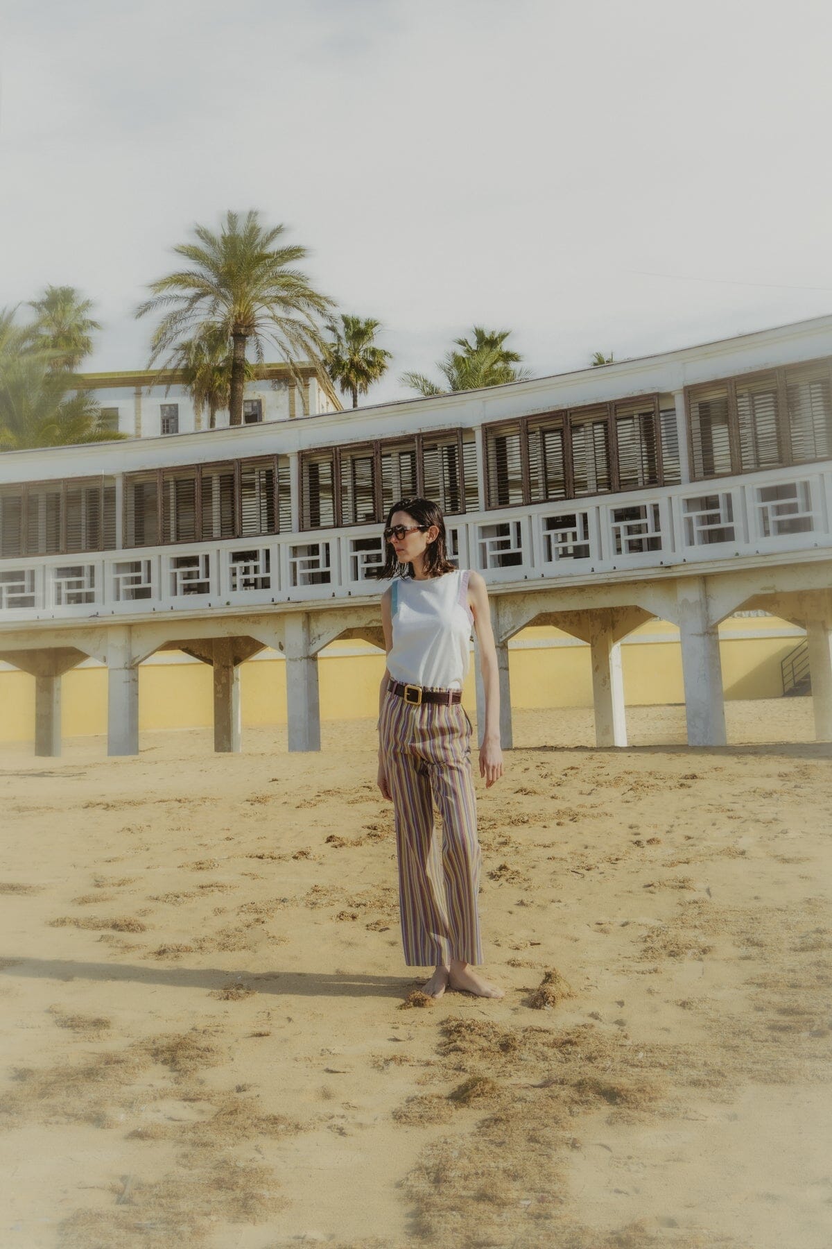 Pantalones Ainhoa Multirayas Trousers Julise Magon 
