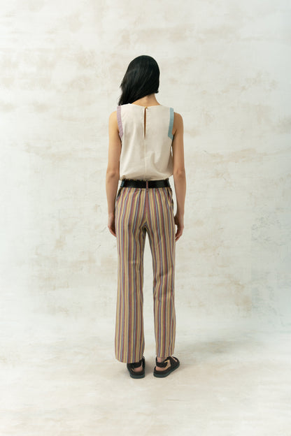 Pantalones Ainhoa Multirayas Trousers Julise Magon 
