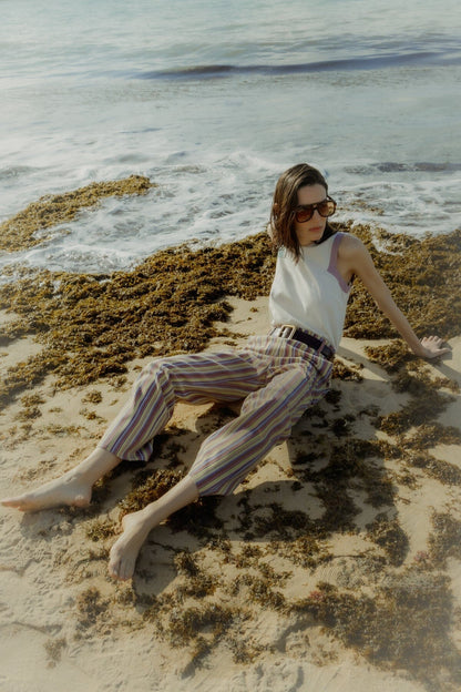 Pantalones Ainhoa Multirayas Trousers Julise Magon 