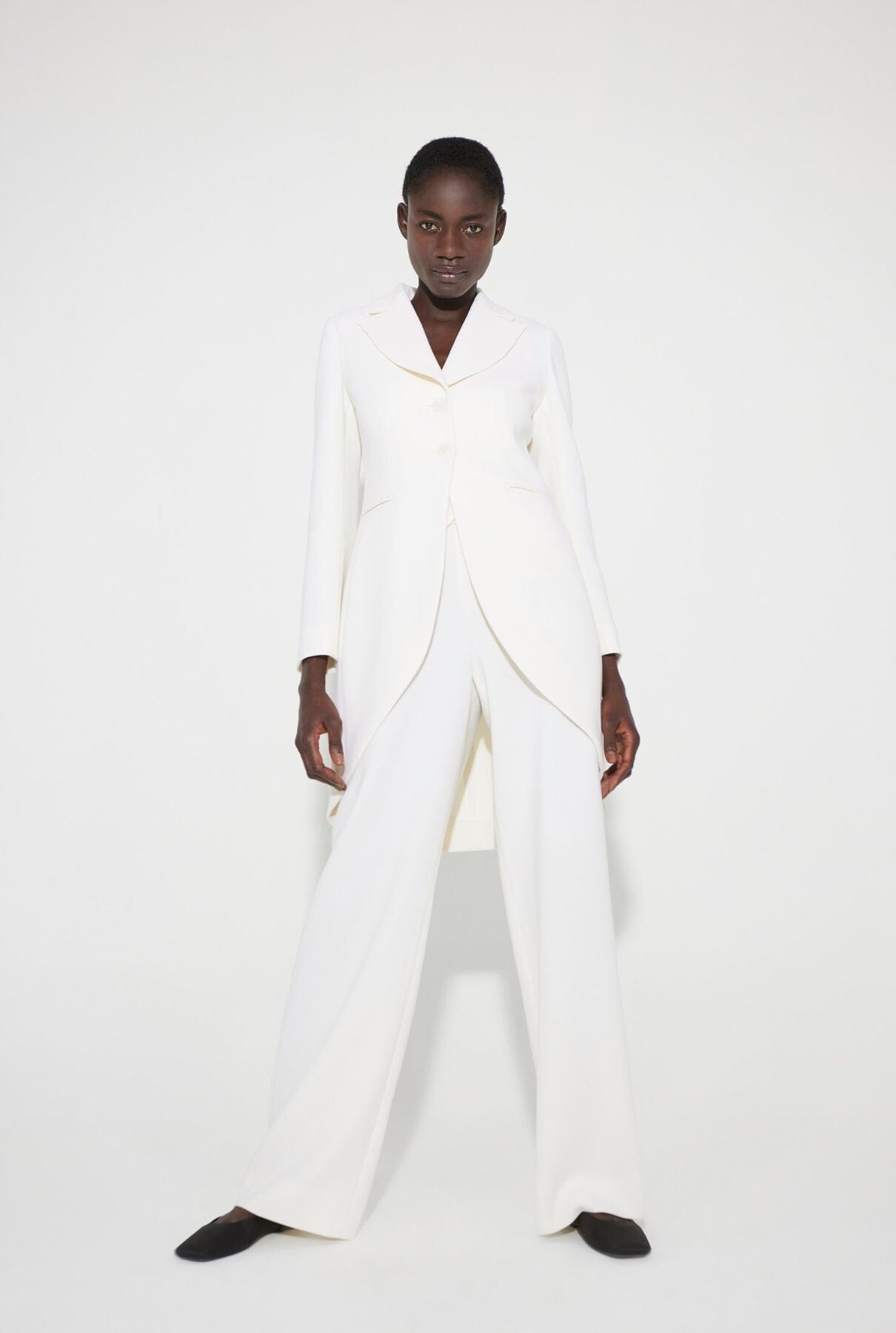 Pantalones de crep de lana Trousers Tot-Hom 