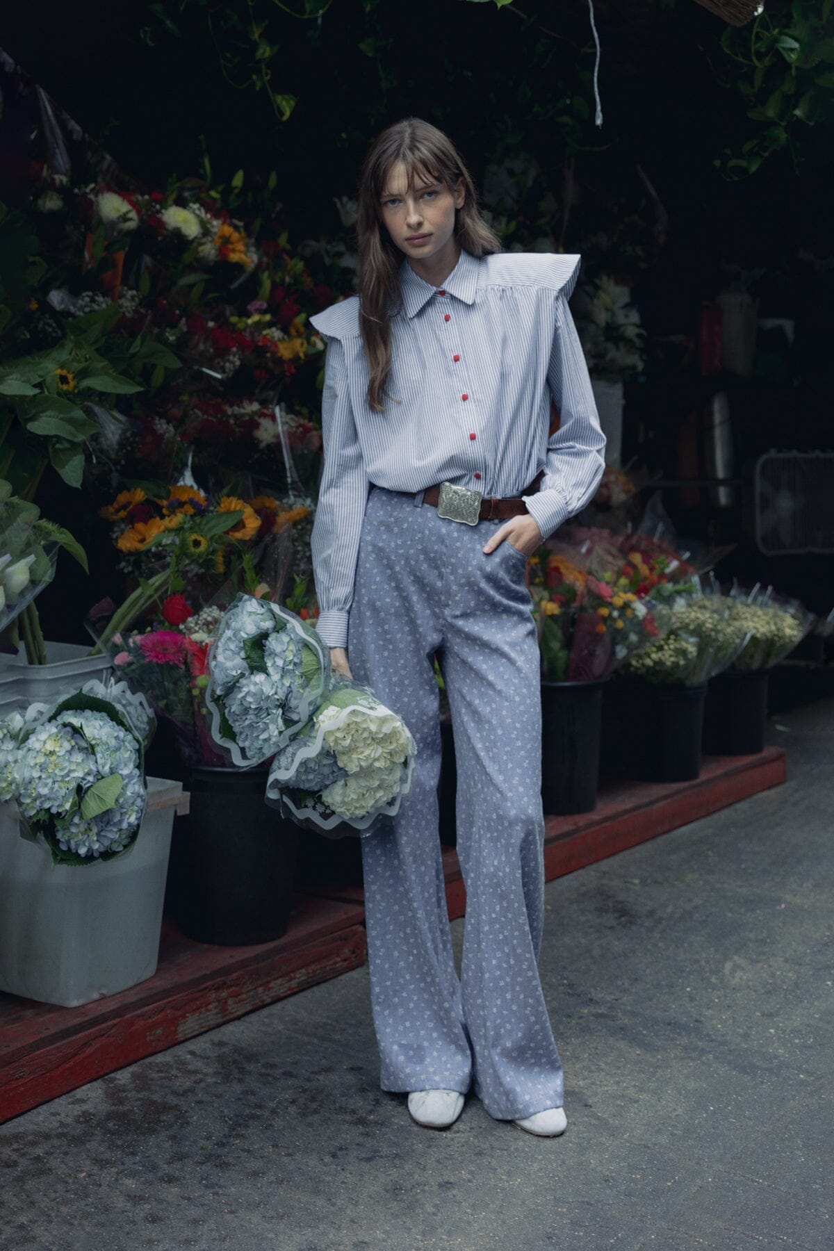 Pantalones denim Lia Pantalones Julise Magon 