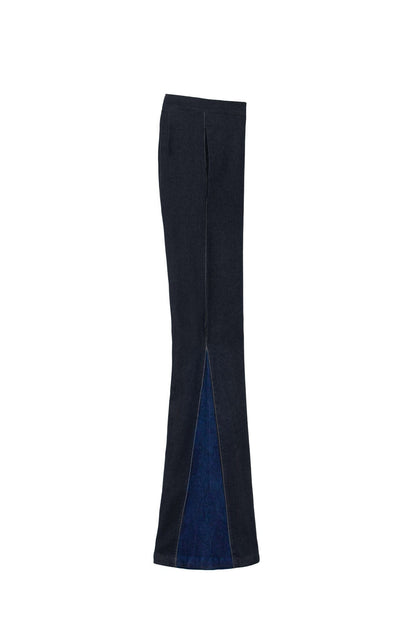 Pantalones Icíar denim slim negro Pantalones Julise Magon 