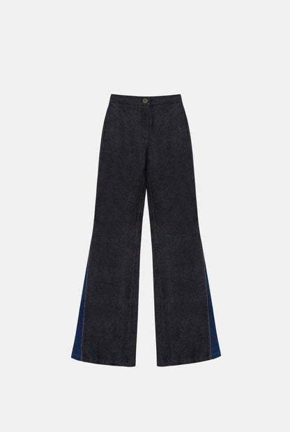 Pantalones Icíar denim slim negro Trousers Julise Magon 