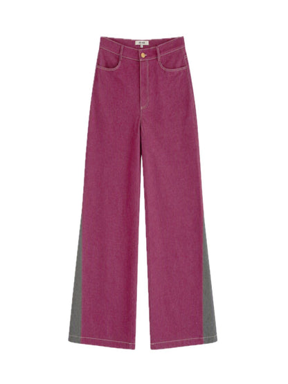 Pantalones vaqueros Alba 2.0 granate · Julise Magon · vista 2