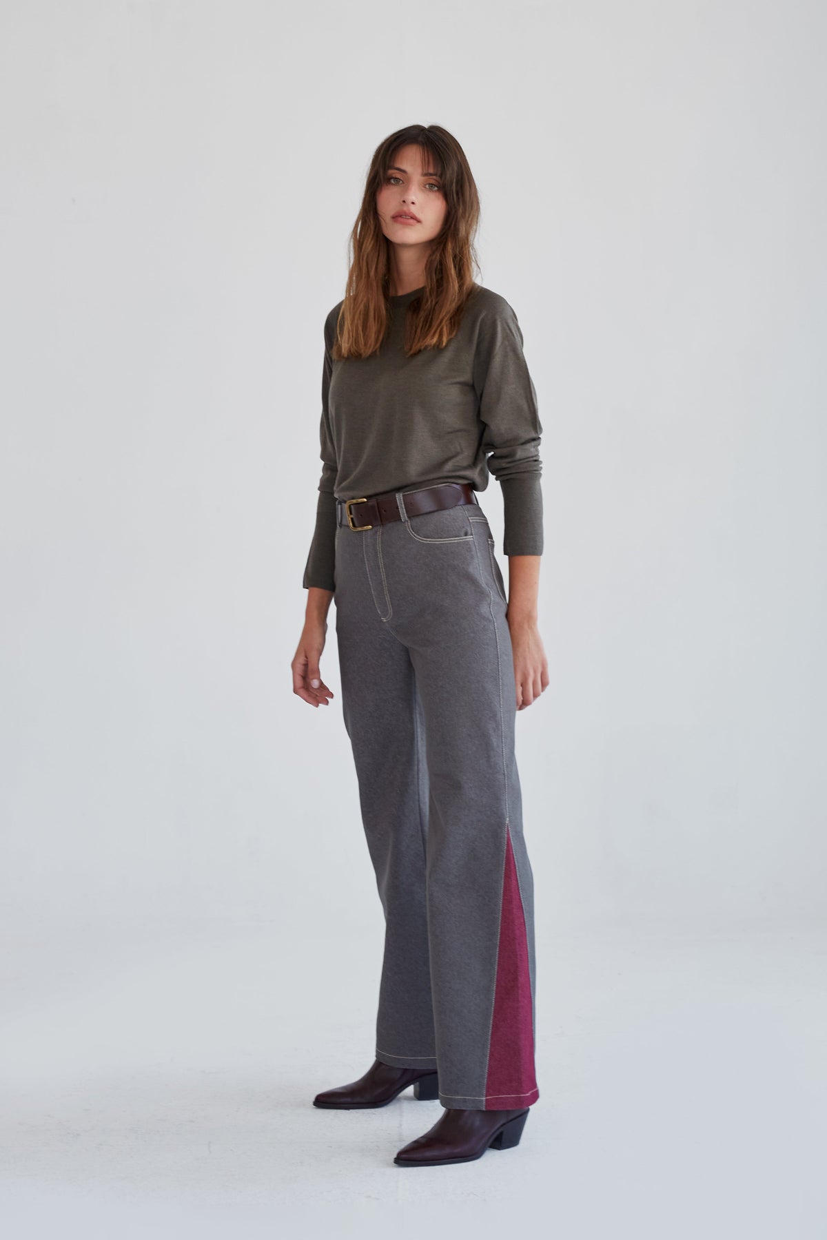 Pantalones vaqueros Alba 2.0 topo Trousers Julise Magon 