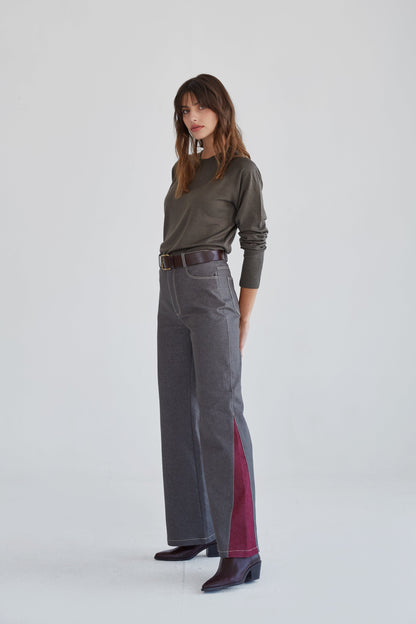Pantalones vaqueros Alba 2.0 topo Trousers Julise Magon 