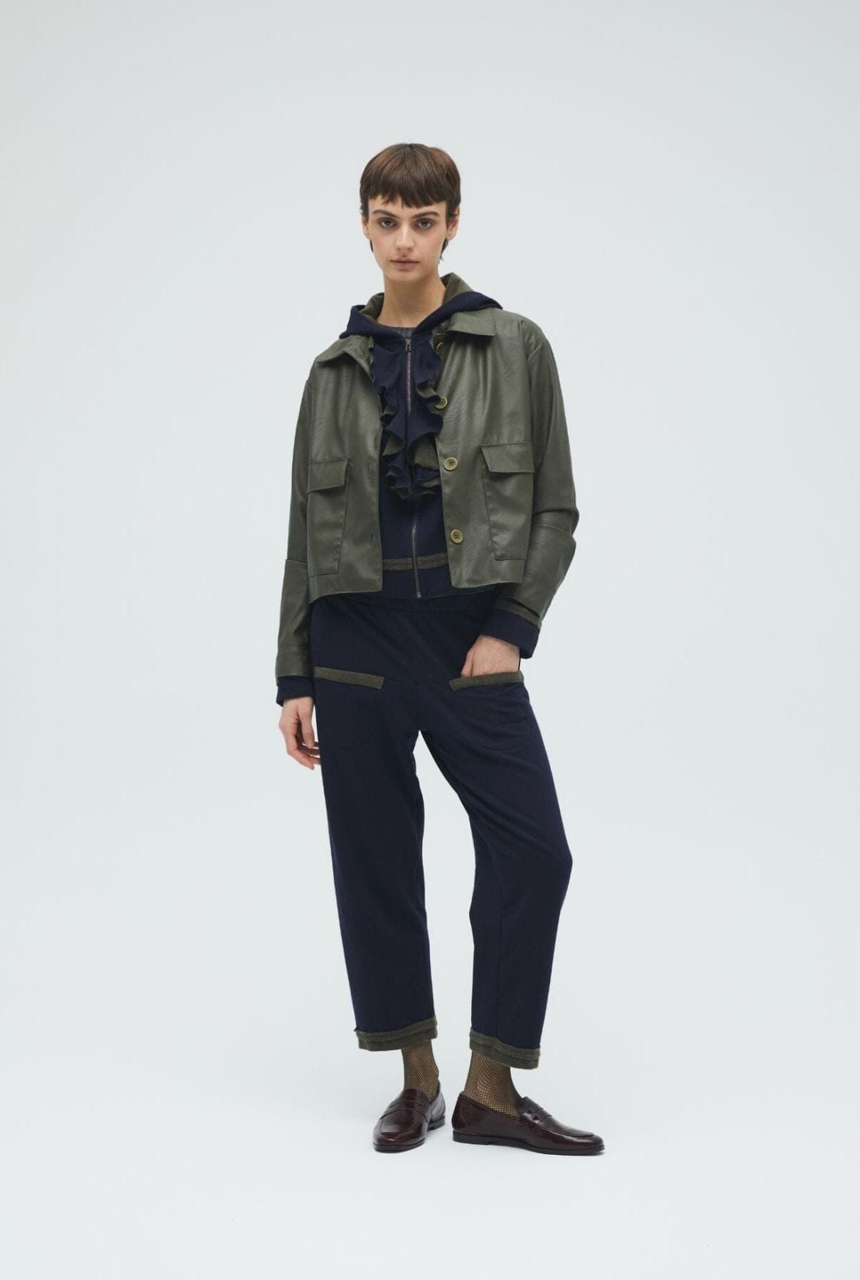 PANTS FELPA BICOLOR Trousers Commelle 