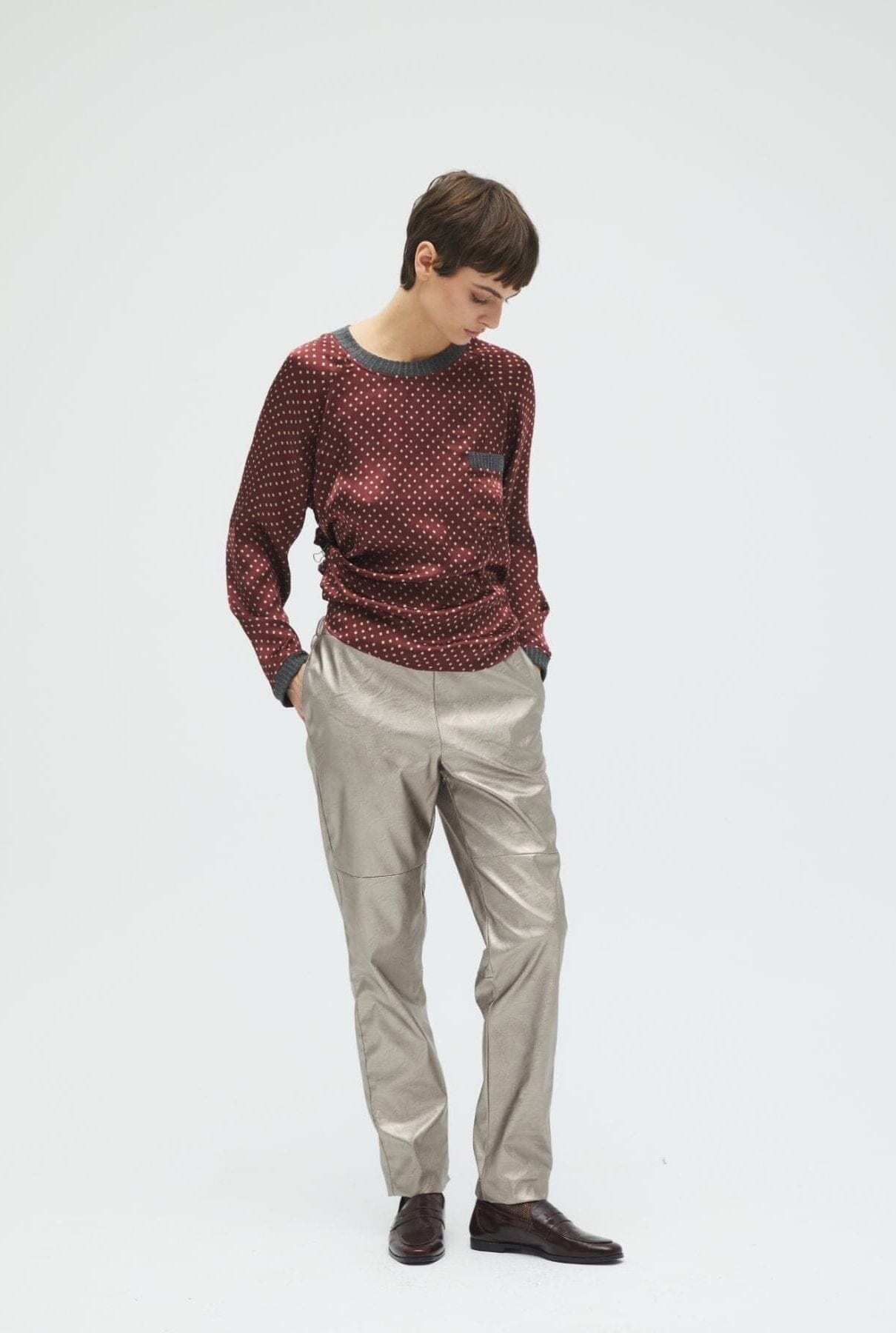 PANTS POLIPIEL BRILLO Trousers Commelle 