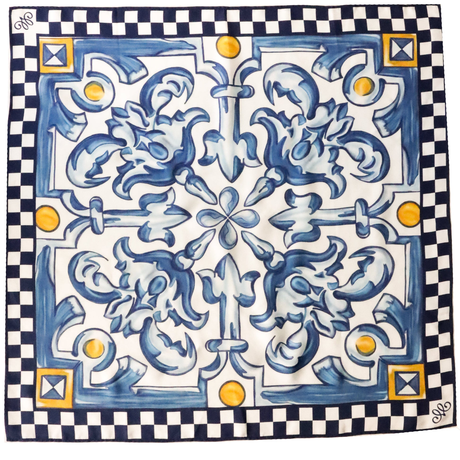 Pañuelo Cadiz Azul Foulards & Scarves Maese Place 