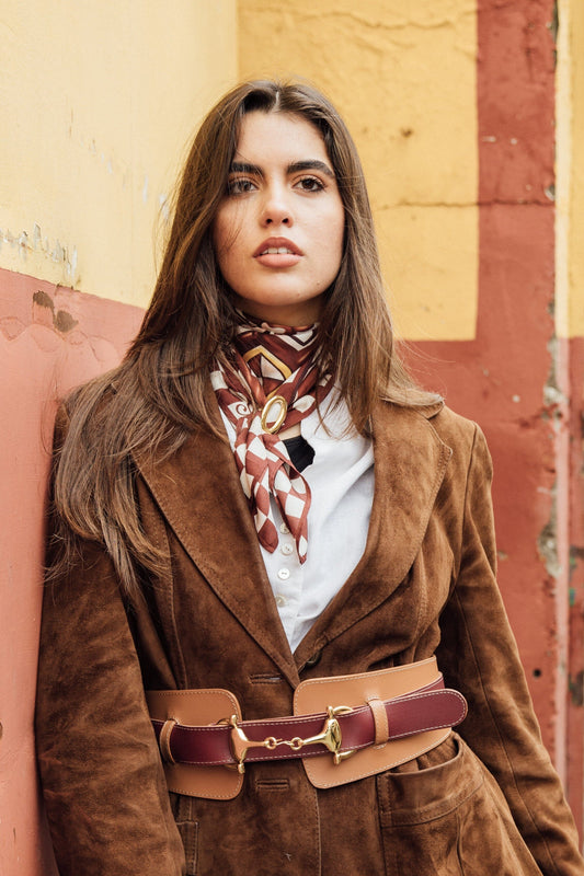 Pañuelo Cadiz Granate Foulards & Scarves Maese Place 