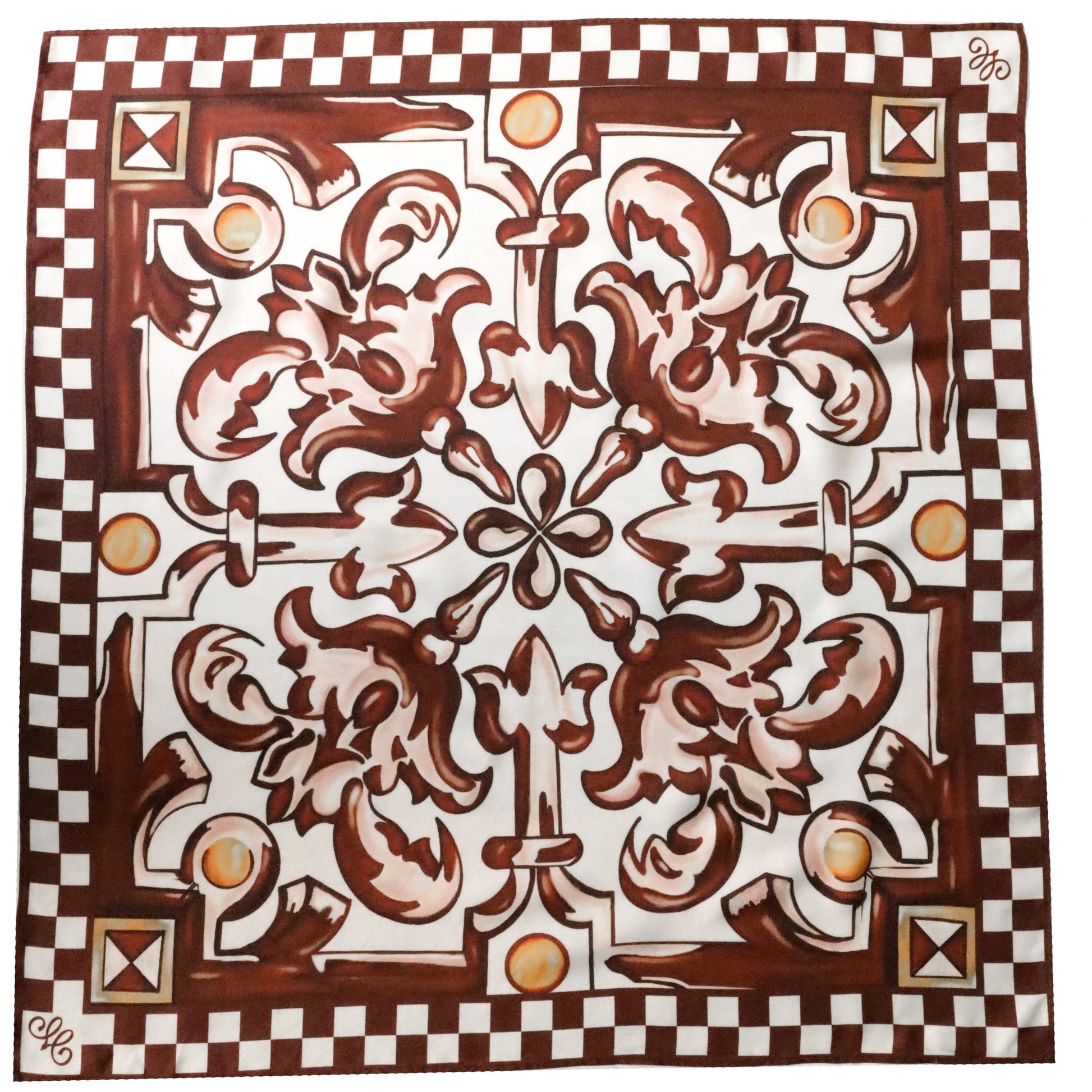 Pañuelo Cadiz Granate Foulards & Scarves Maese Place 