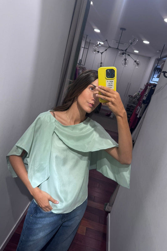 Pañuelo Shirt Verde Shirts & Tops Iki Essentials 