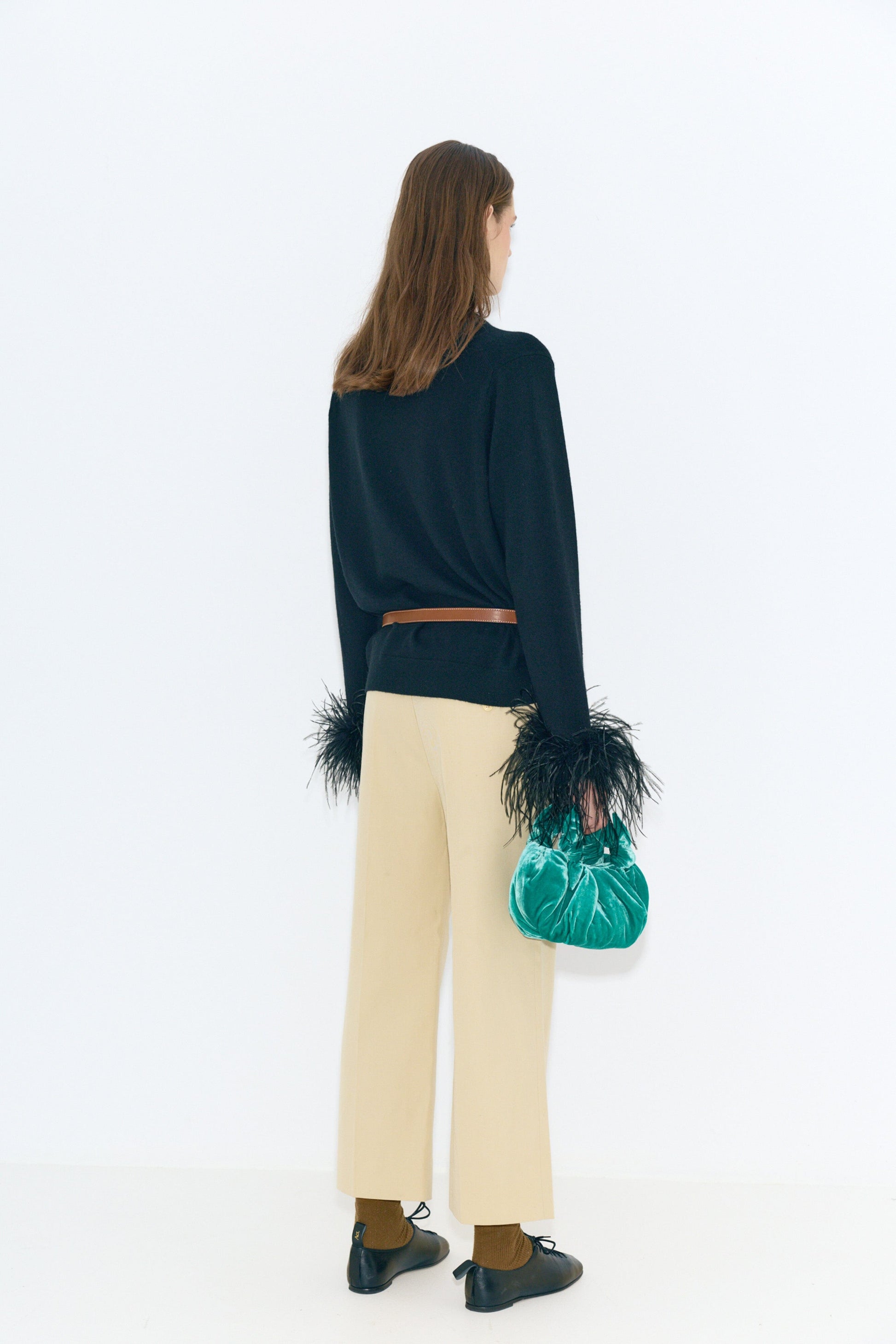 Patricia Cashmere Blend jumper Black Sweaters Laia Alen 