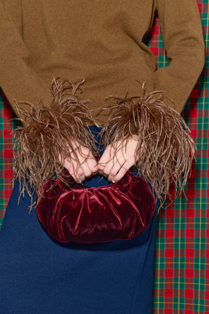 Patricia Cashmere Blend Jumper Brown Sweaters Laia Alen 