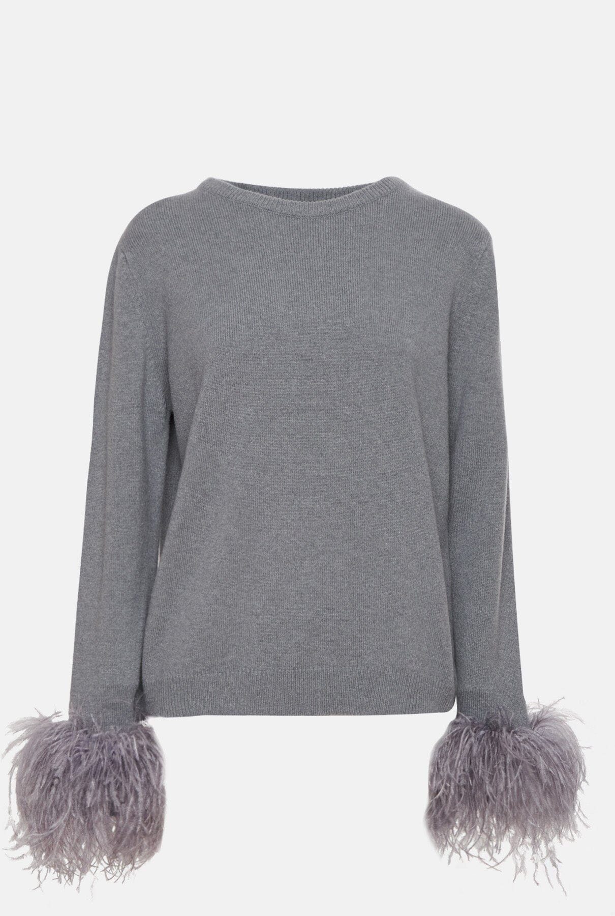 Patricia feather jumper - Grey Sweaters Laia Alen 