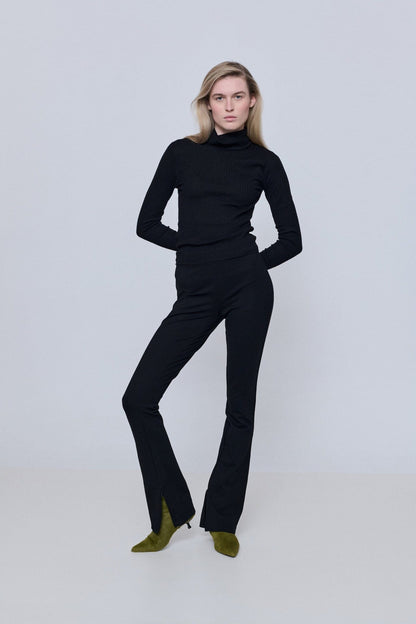 Paula Ankle Boots in Olive Calf Hair Booties AUGUSTA 