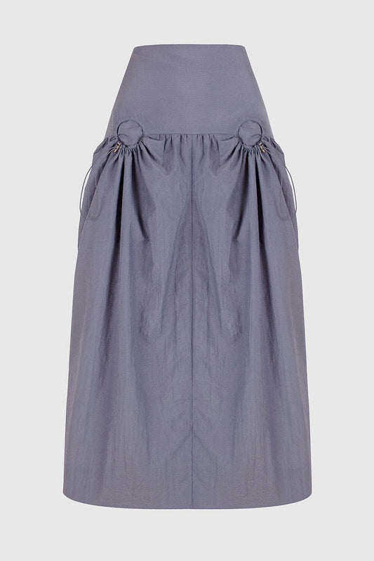 Pearl blue ballon skirt Skirts Boscoier 