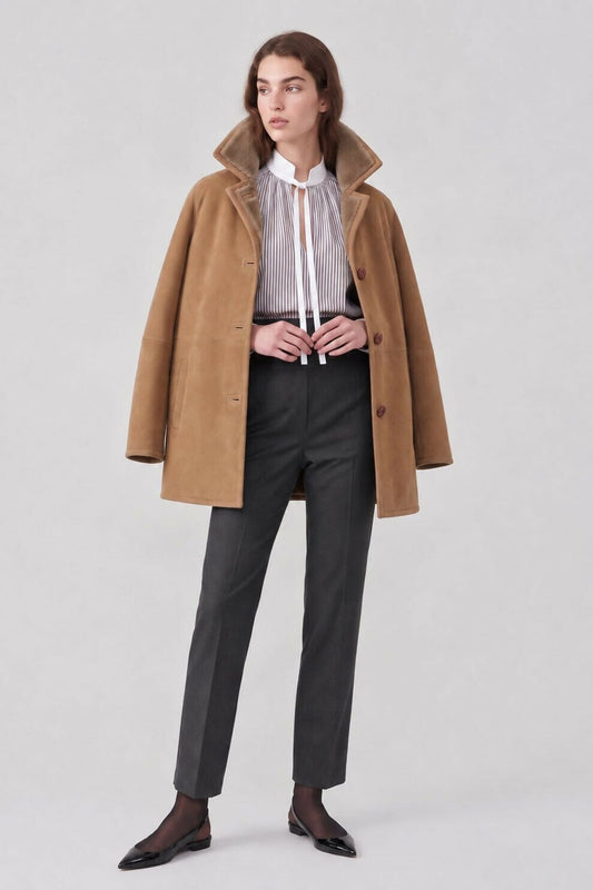 Pelliza Marlow camel Jackets Kolonaki 