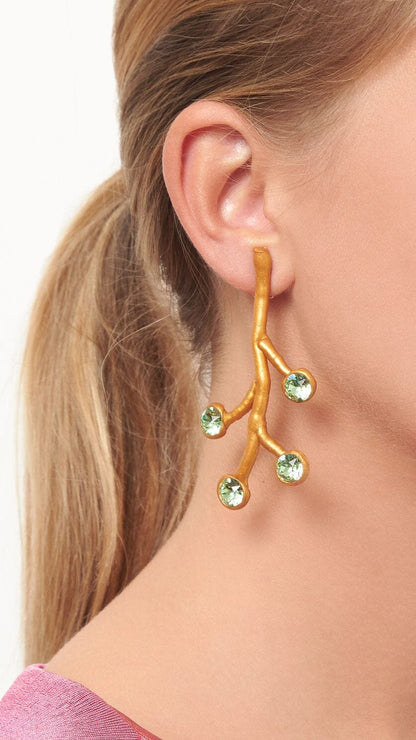 Pendiente Espe Green Earrings Joaquin Blanco 