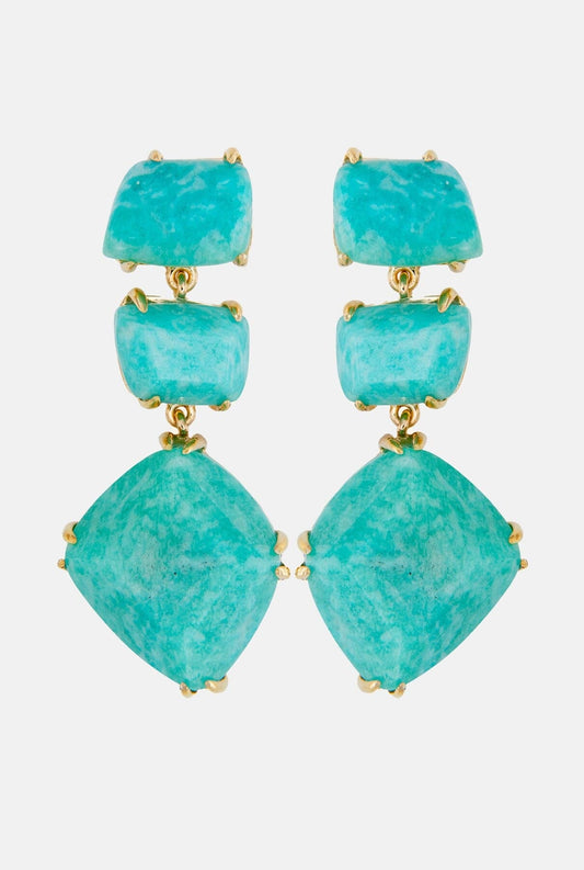 Pendientes Apolo Amazonita Earrings Coolook 