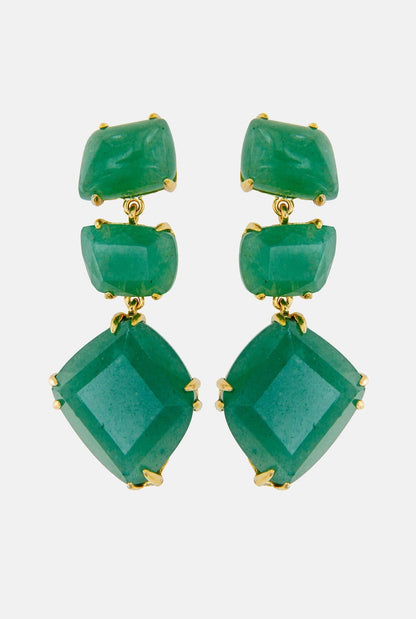 Pendientes Apolo Aventurina Earrings Coolook 