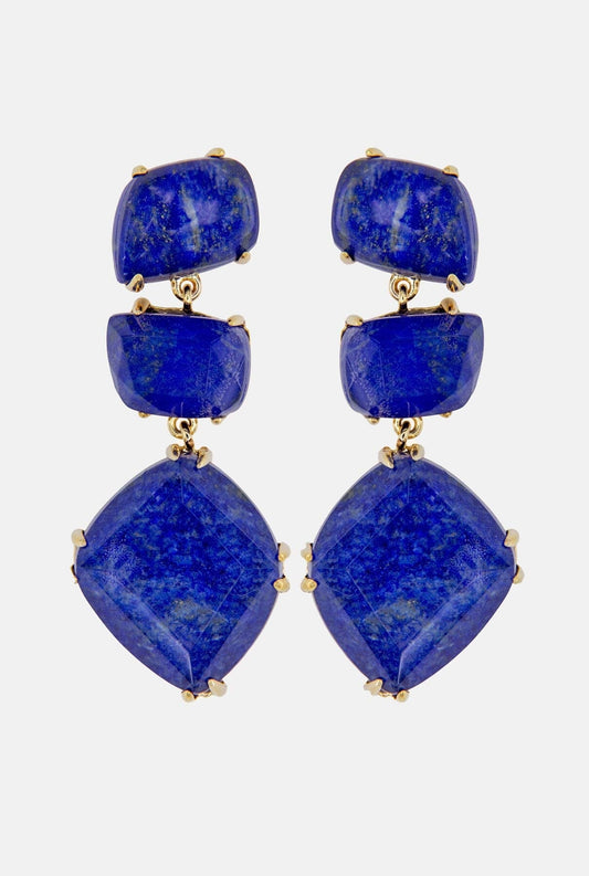 Pendientes Apolo Lapislázuli Earrings Coolook 