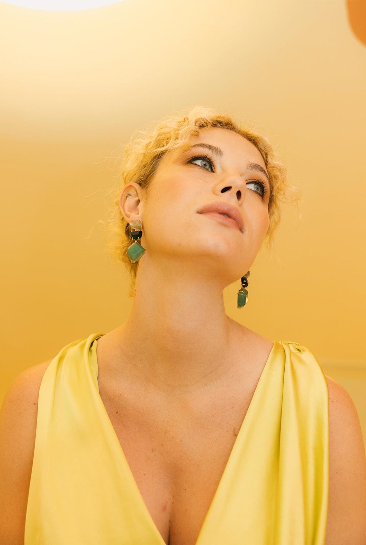 Pendientes Apolo Mix Verdes Earrings Coolook 